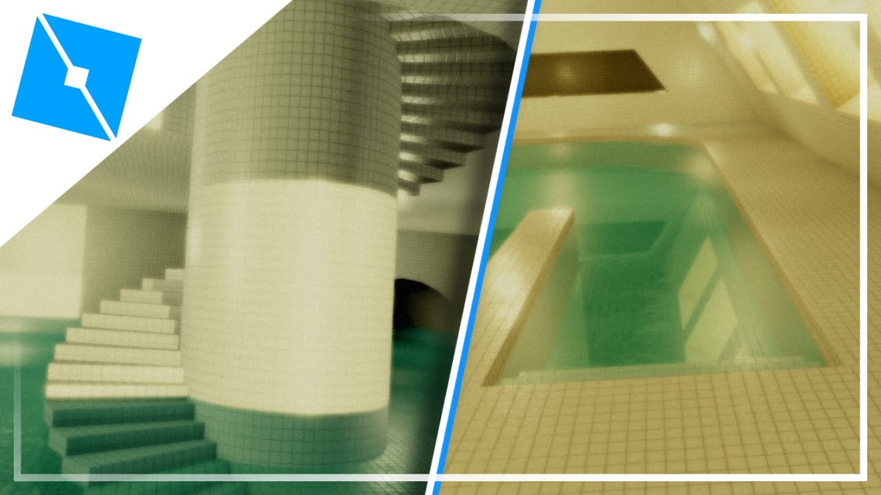 Pool rooms Found Footage {ROBLOX Studio} [SpeedBuild] (Timelapse)