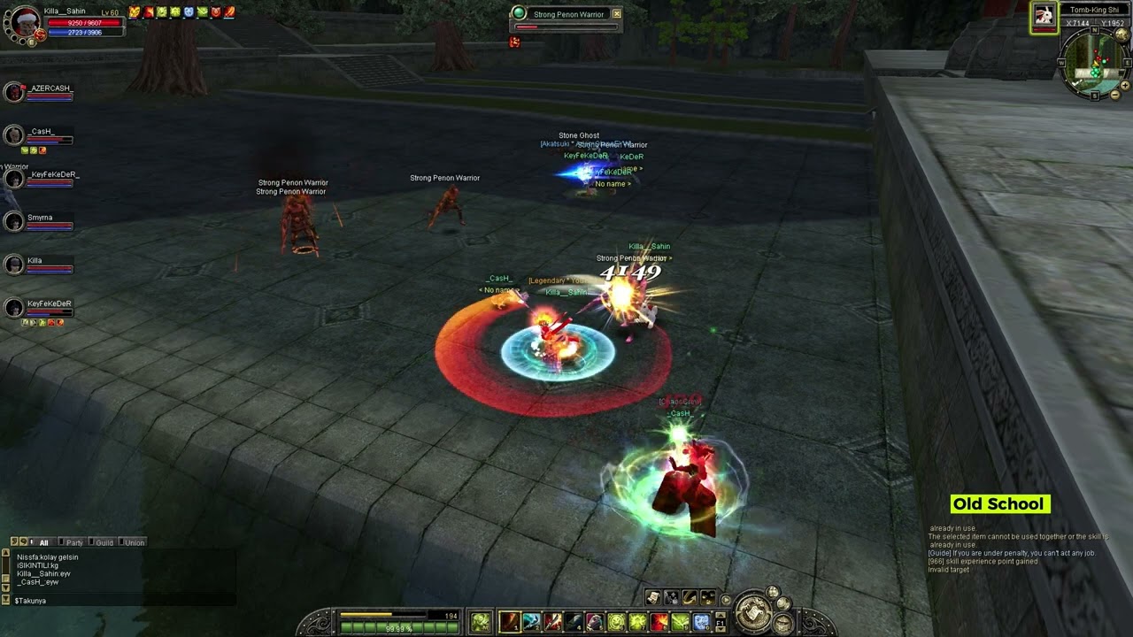 Silkroad Old School 60 Cap Monster Scroll Party