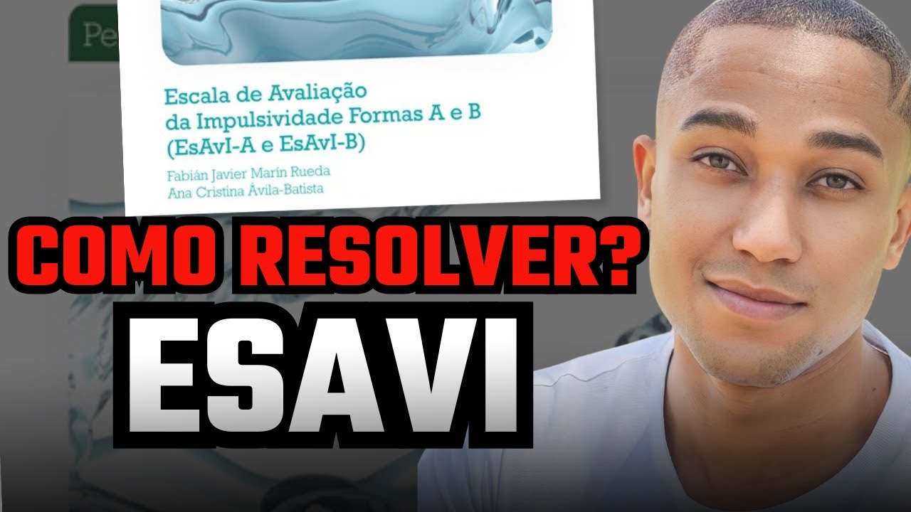 ESAVI A e B como resolver | Psicotécnico Descomplicado