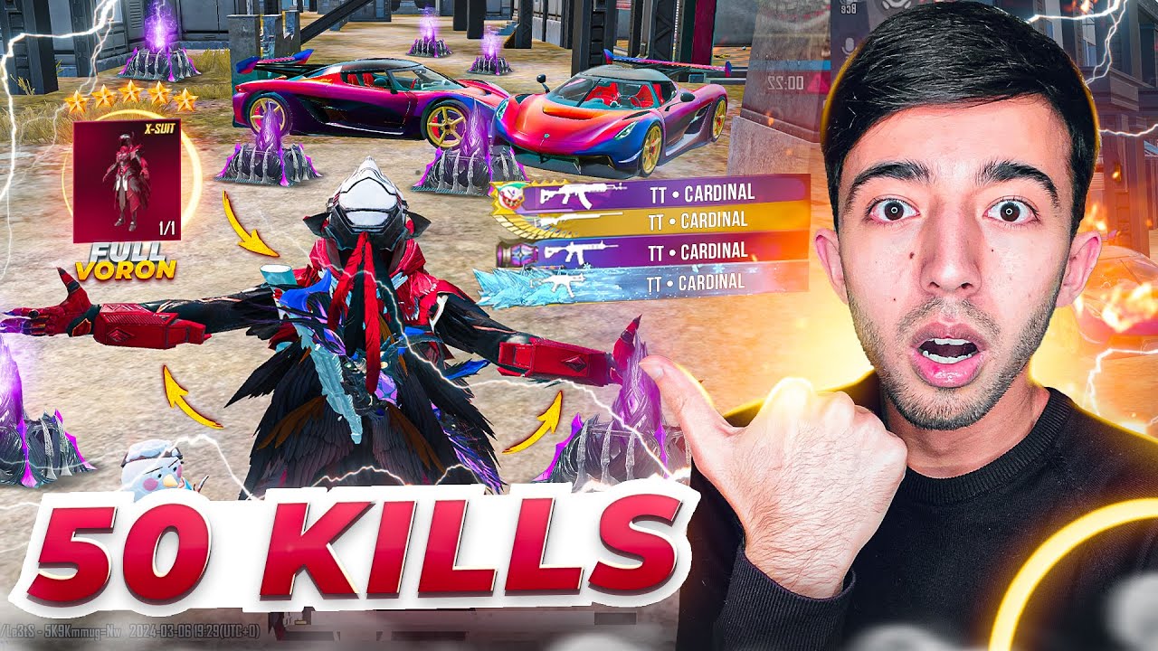FULL VORON va CHIROYLI TOP-1 🔥 90-FPS PUBG MOBILE!!!