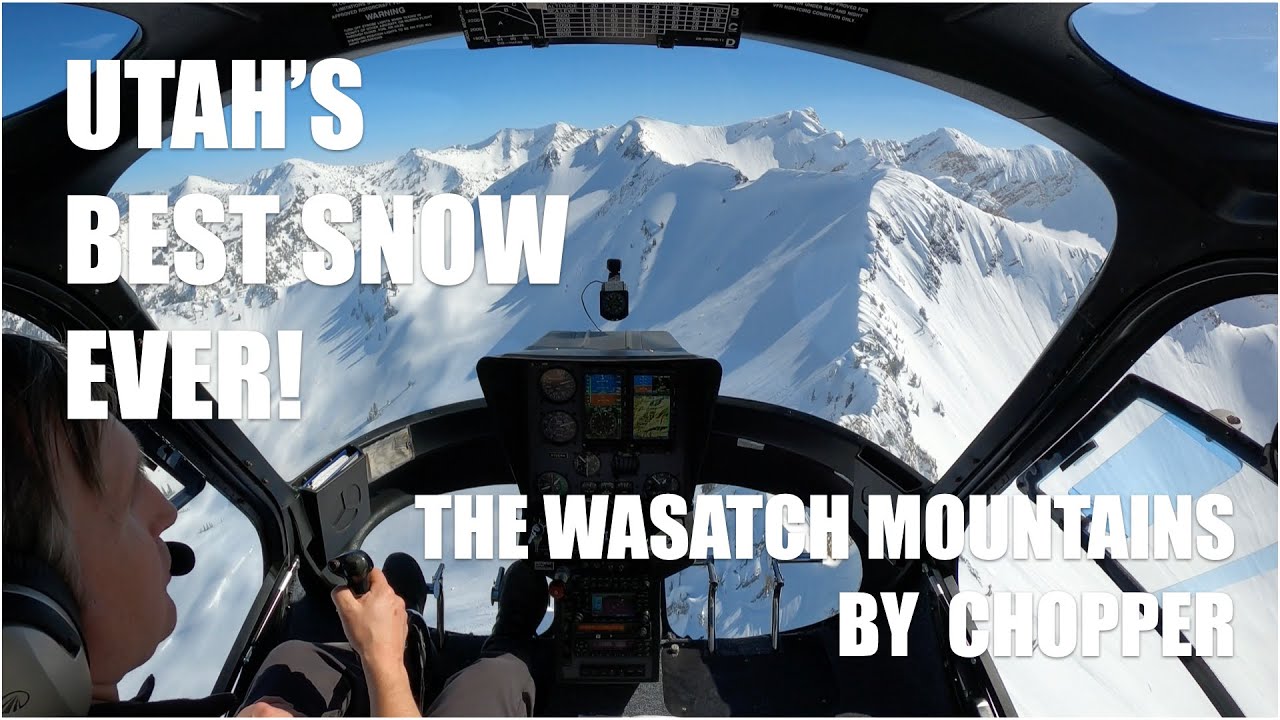 Let's check out the amazing snow in Utah's Backcountry!