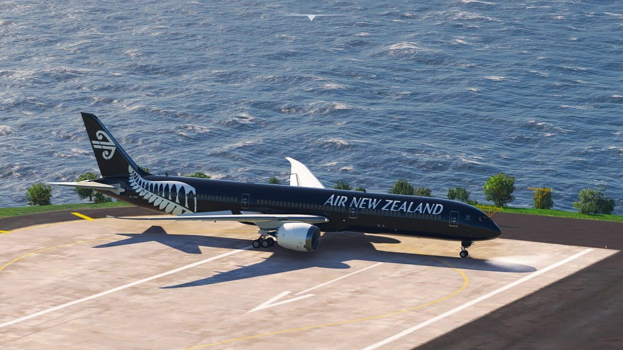 Insane! AIR NEW ZEALAND Takeoff in 25 seconds at Madeira International Airport!