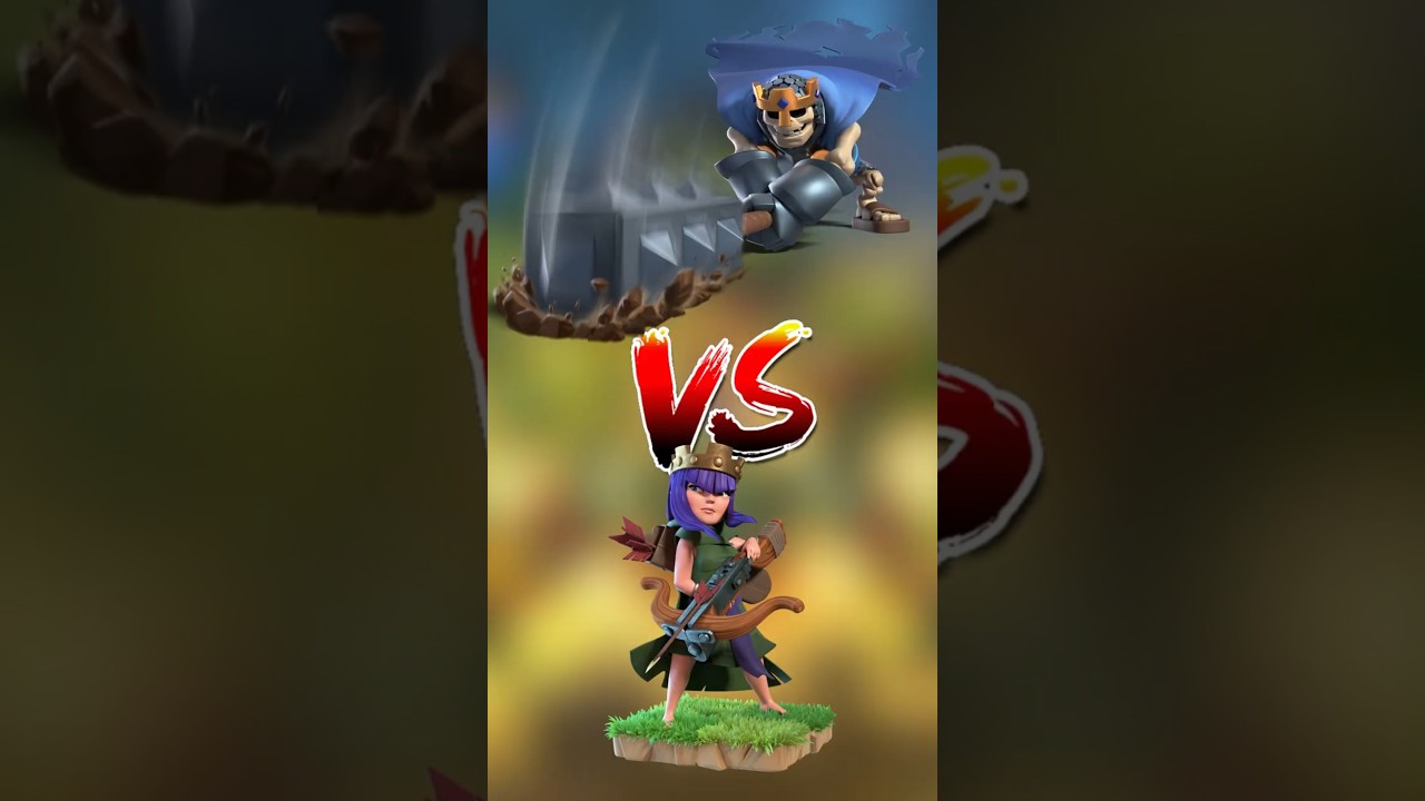 Skeleton king Vs Archer queen ⚔️🔥