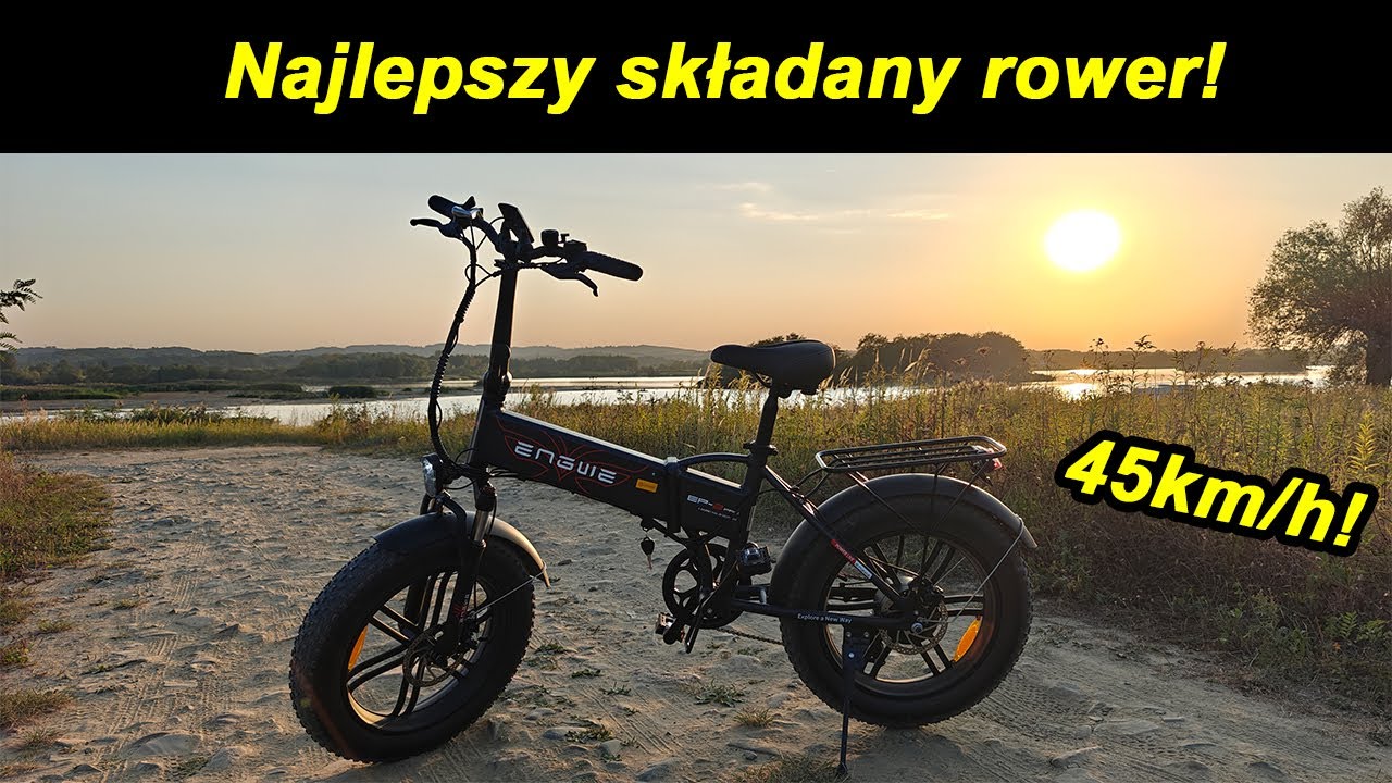 Engwe EP-2 Pro To naprawdę dobry składany rower elektryczny - Test Recenzja LowcyChin.pl