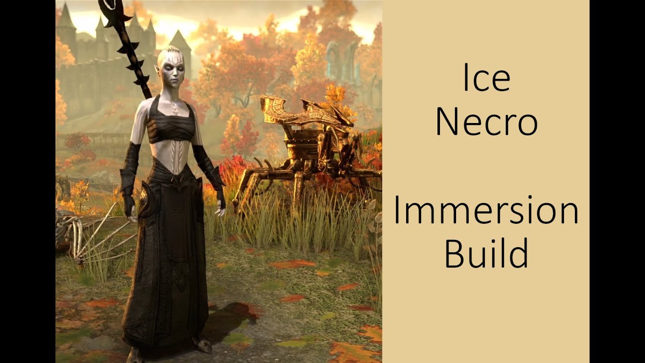 ESO - Ice Necromancer RolePlaying Build