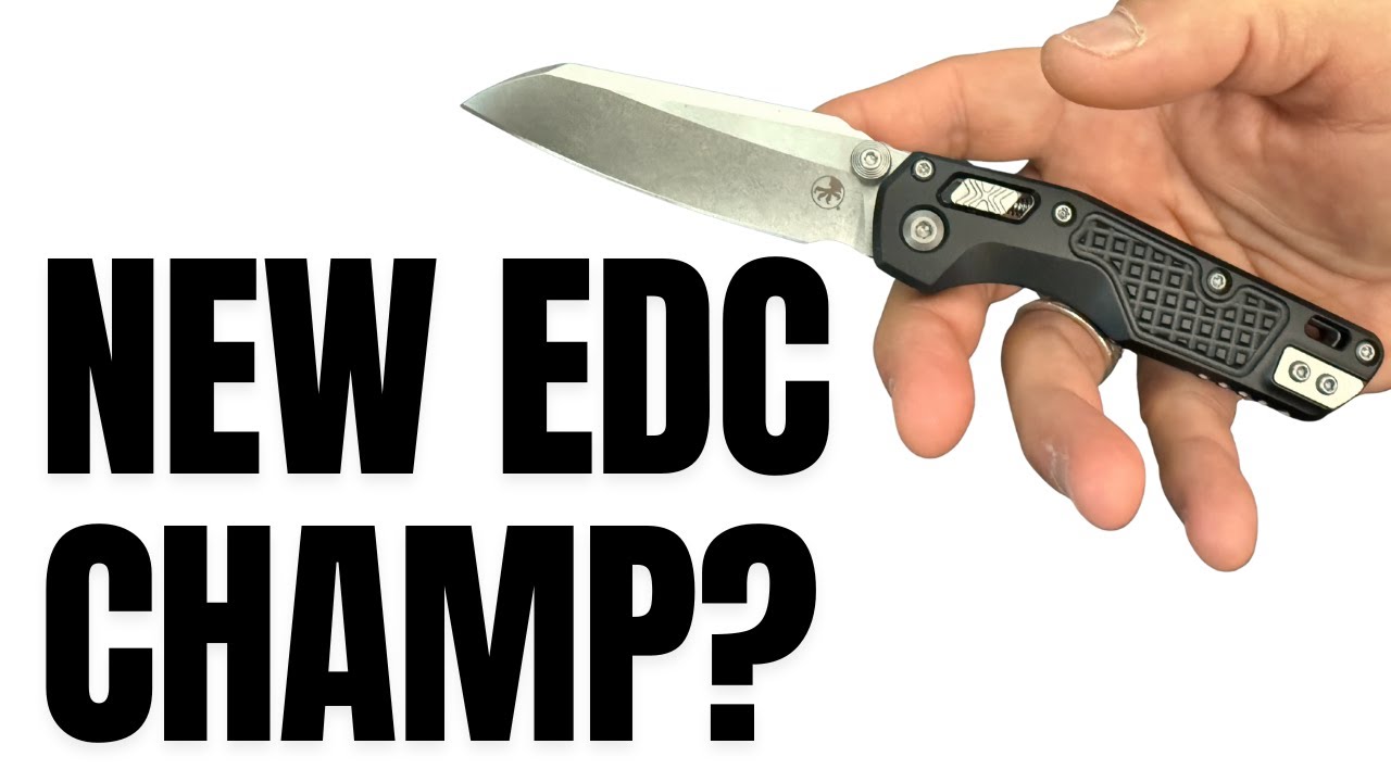 Microtech Mini MSI — новый чемпион в категории EDC (повседневное использование)?