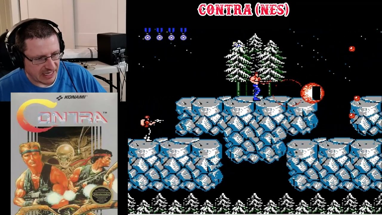 Real Time Playthrough: Contra (NES)