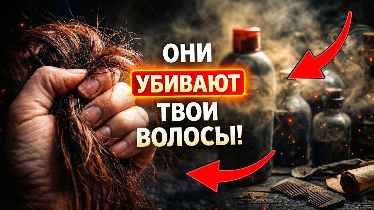 ВЫБРОСЬТЕ их немедленно! Семь шампуней, от которых ВЫПАДАЮТ волосы