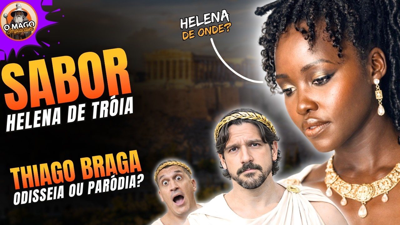 UMA PARÓDIA CHAMADA A ODISSÉIA | THIAGO BRAGA DETONA OS DEFENSORES DO ABSURDO | 