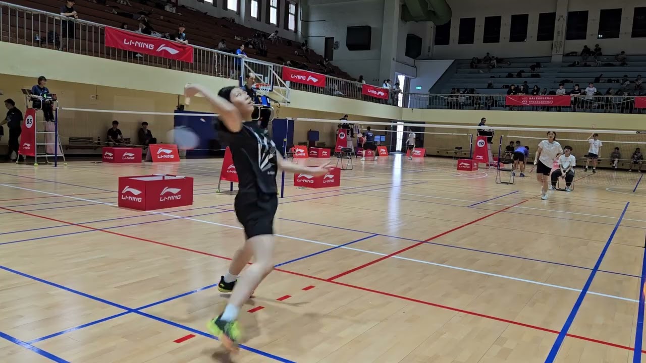 2026李寧中國醫大盃 大專女單16強 台北科大 林郁玲 vs 蔡佩芩