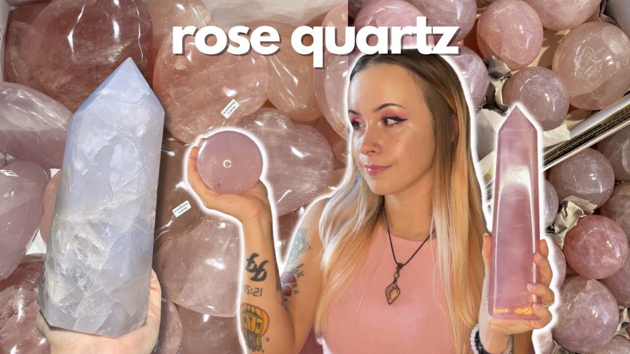all about rose quartz! is blue rose quartz a scam?