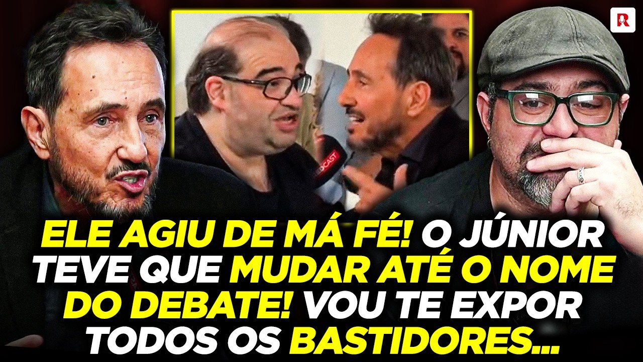 VAZOU! EBERLIN EXP&Otilde;E TODO OS BASTIDORES DO 30X1 MAIS POL&Ecirc;MICO QUE ELE FEZ COM O S&Eacute;RGIO SACANI