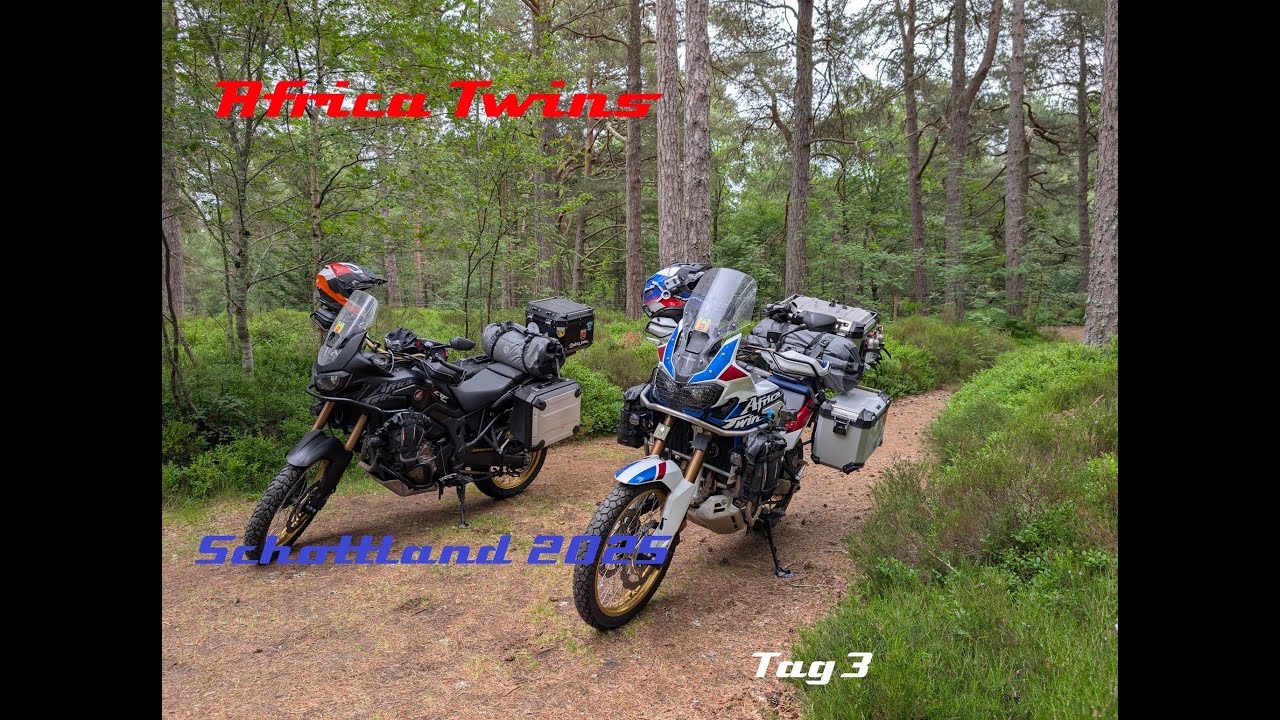 Africa Twin // Schottland Tag 3 // Cairngorms National Park // Motorradreise