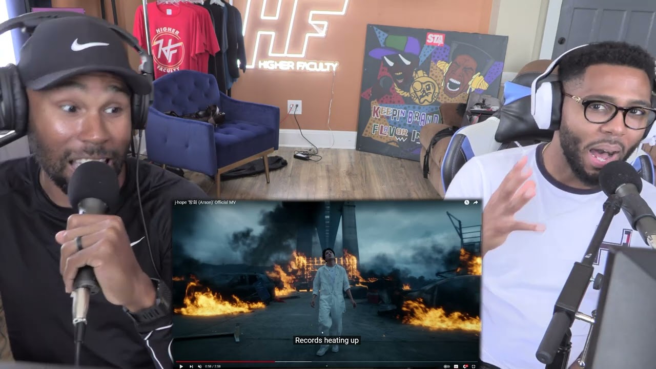 J-hope '방화 (Arson) REACTION K-POP (Higher Faculty)