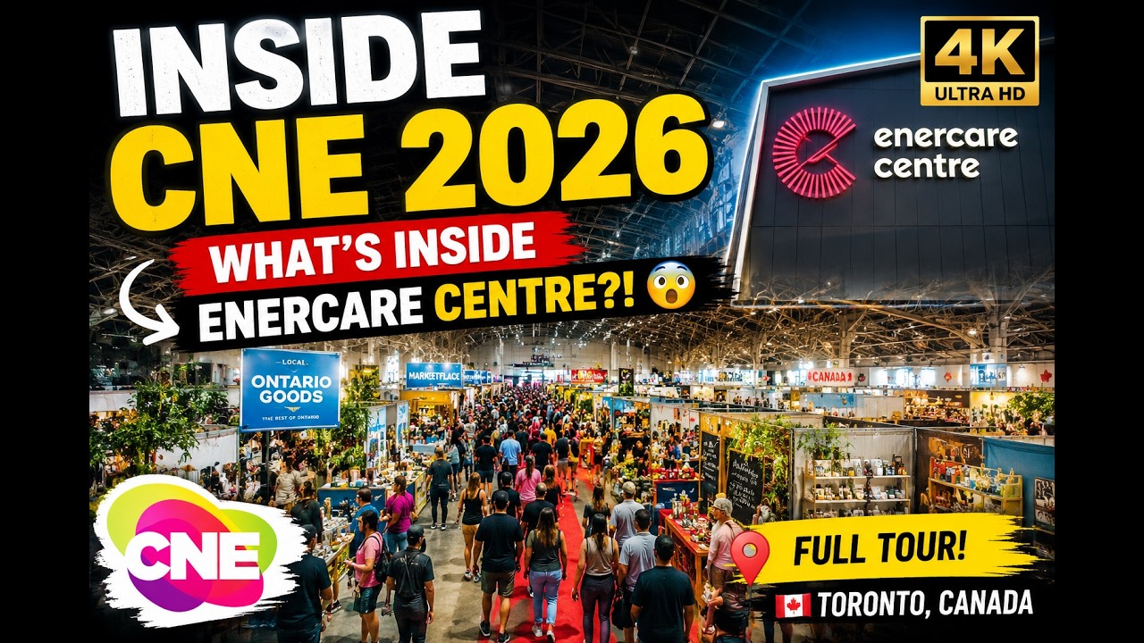I Went INSIDE CNE 2026 Toronto! 😱 | Enercare Centre Full Tour