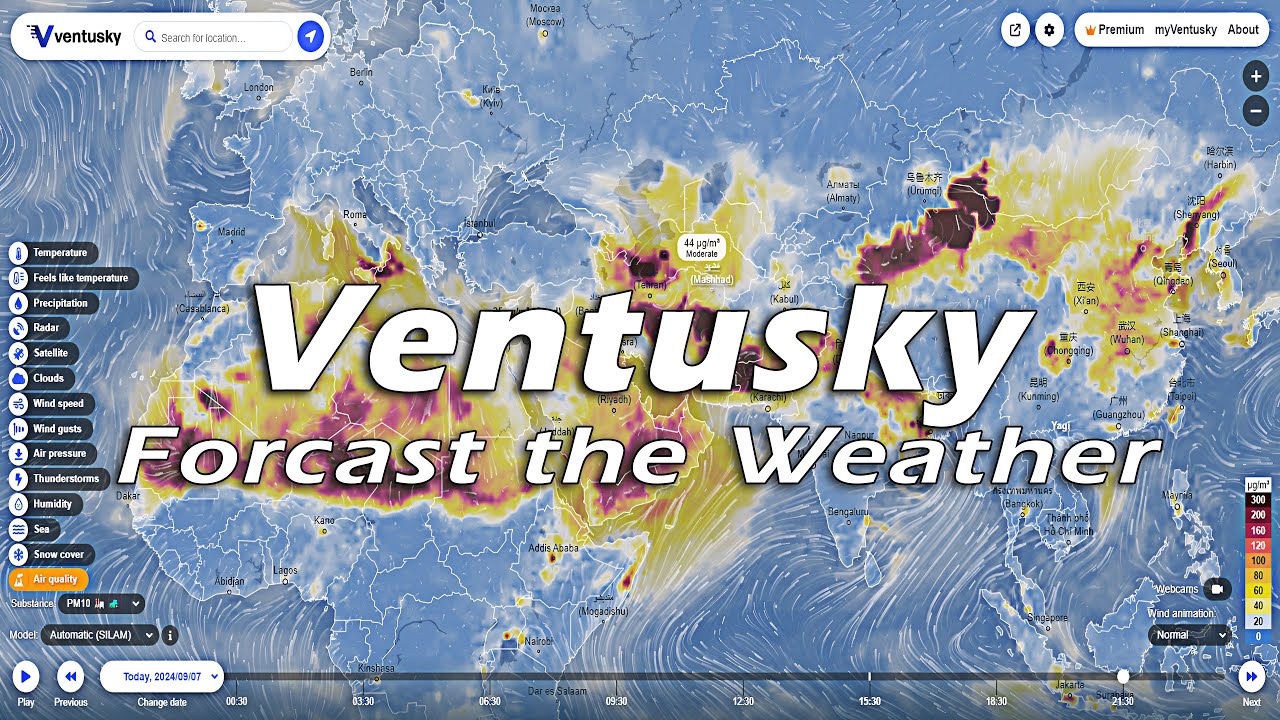 Complete Guide to Ventusky: How to Use It for Accurate Weather Predictions | Step-by-Step Tutorial