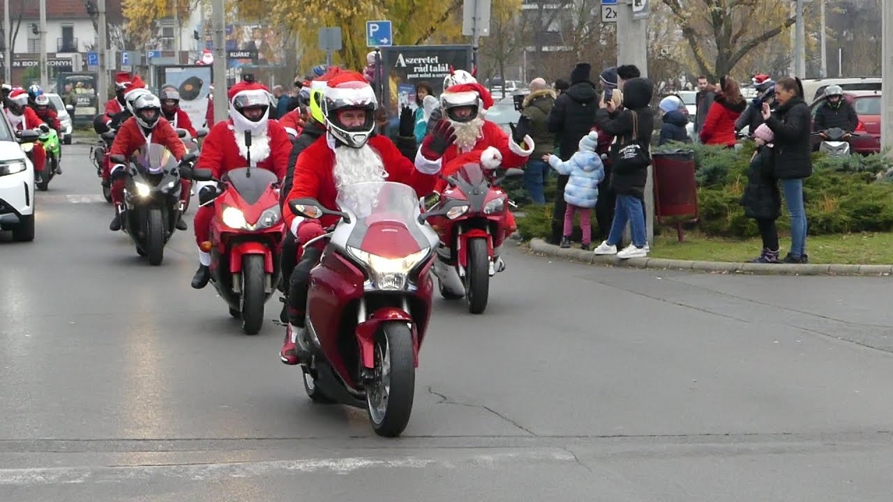 2025 12 07 Nyíregyháza Mikulás Motorosok