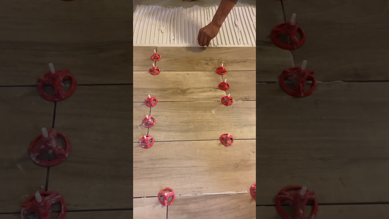 How to install wood look plank tile 