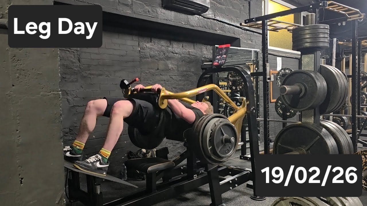 Leg Day - Easy Rep PB - 19/02/26