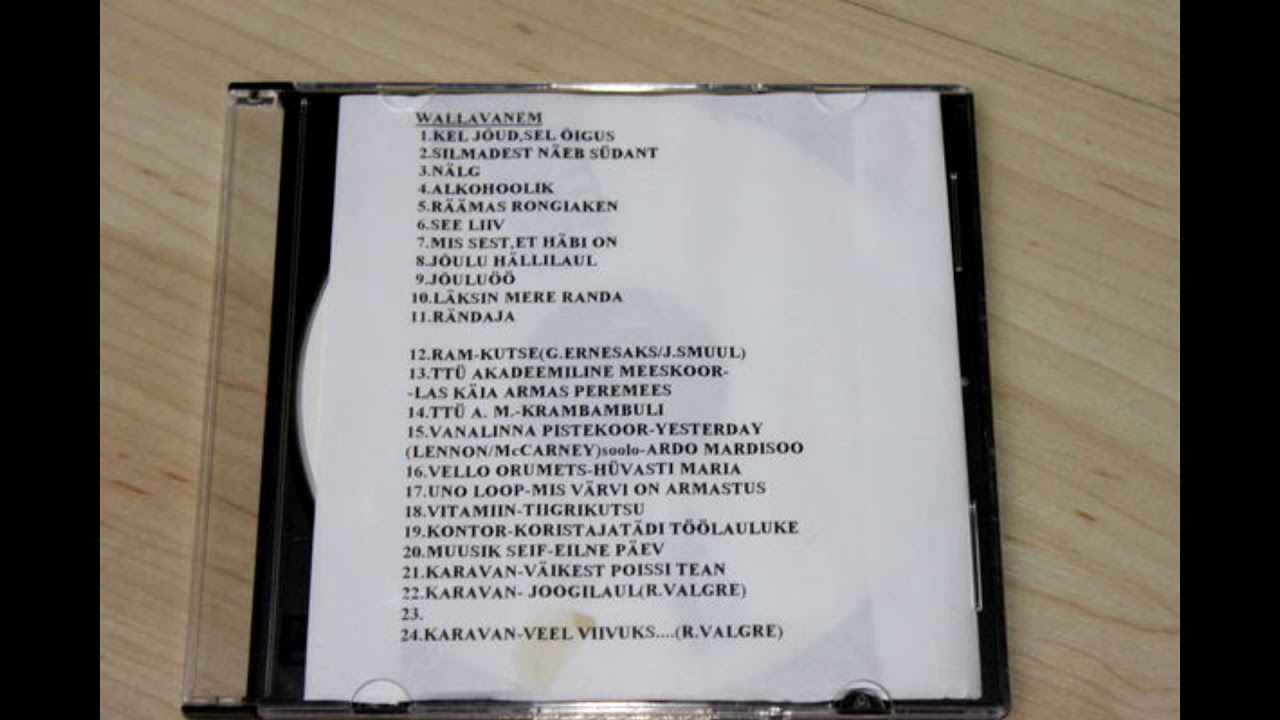 Wallavanem - Mis Sest Et H&auml;bi On