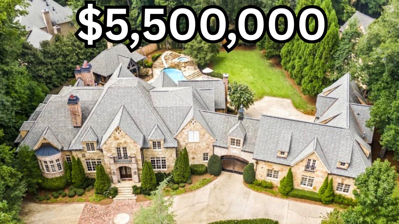 $5.5 MILLION TO - DIE- FOR north Atlanta Mansion I Atlanta Luxury Homes I Atlanta Real Estate