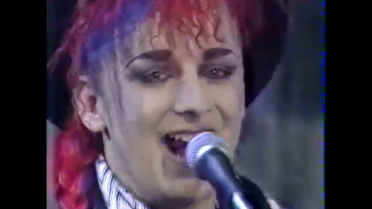Roy Hay & Boy George ac&uacute;stico (1984) Culture club - Karma Chameleon.