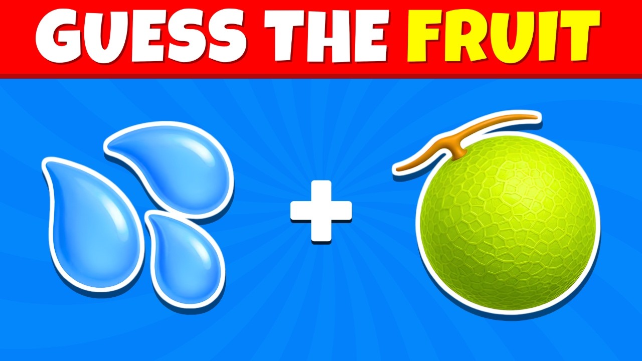 GUESS THE FRUIT! 🍎 (99% WILL FAIL) 🧠 #quizoritv