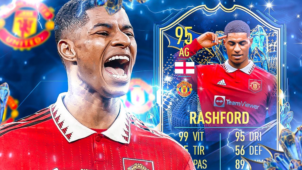 JE TESTE RASHFORD 95 TOTS ( rentable ou douille ? 🏴󠁧󠁢󠁥󠁮󠁧󠁿 ) - FIFA 23 Ultimate Team