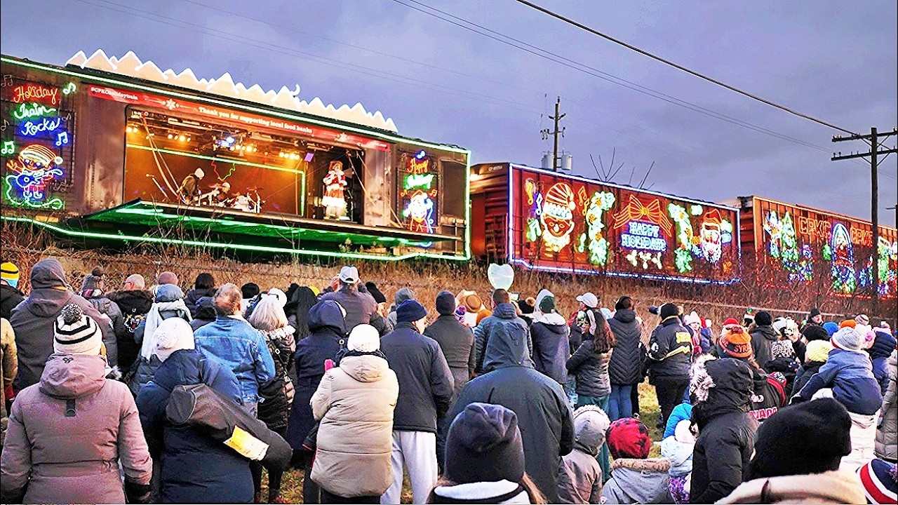 CPKC Holiday Train 2025 in Toronto Christmas Train
