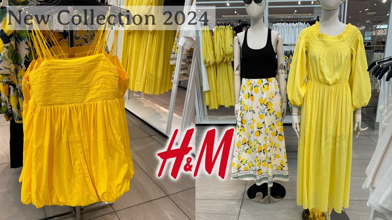 💞H&M WOMEN’S NEW💓SUMMER COLLECTION JUNE 2024 / NEW IN H&M HAUL 2024💋🏝️