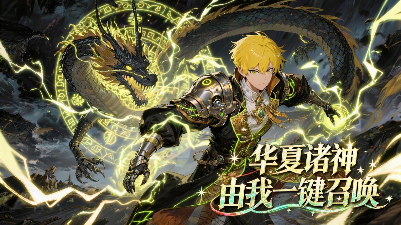 【Multi Sub】《華夏諸神，由我一鍵召喚》全民祭神，眾人皆獻重寶，他只拿爛桃喚來孫悟空，逆襲打臉，召喚華夏眾神，迎戰域外浩劫與國運之戰。#動漫 #熱門漫劇