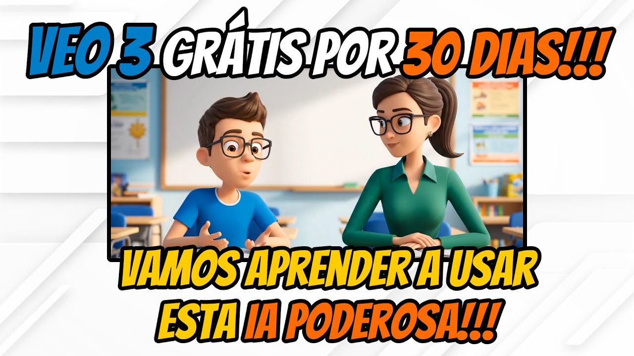 Como Usar o Veo 3 do Google de Graça por 30 Dias + Criando um Vídeo Incrível!