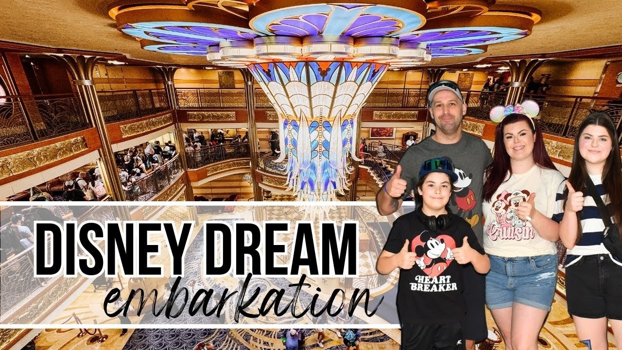Disney Dream Cruise ||  Embarkation Day || 2024