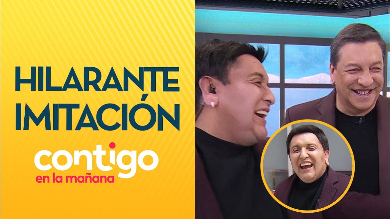 ¡UN IMPOSTOR!😂 La hilarante imitación de Felipe Parra de JC Rodríguez - Contigo en la Mañana