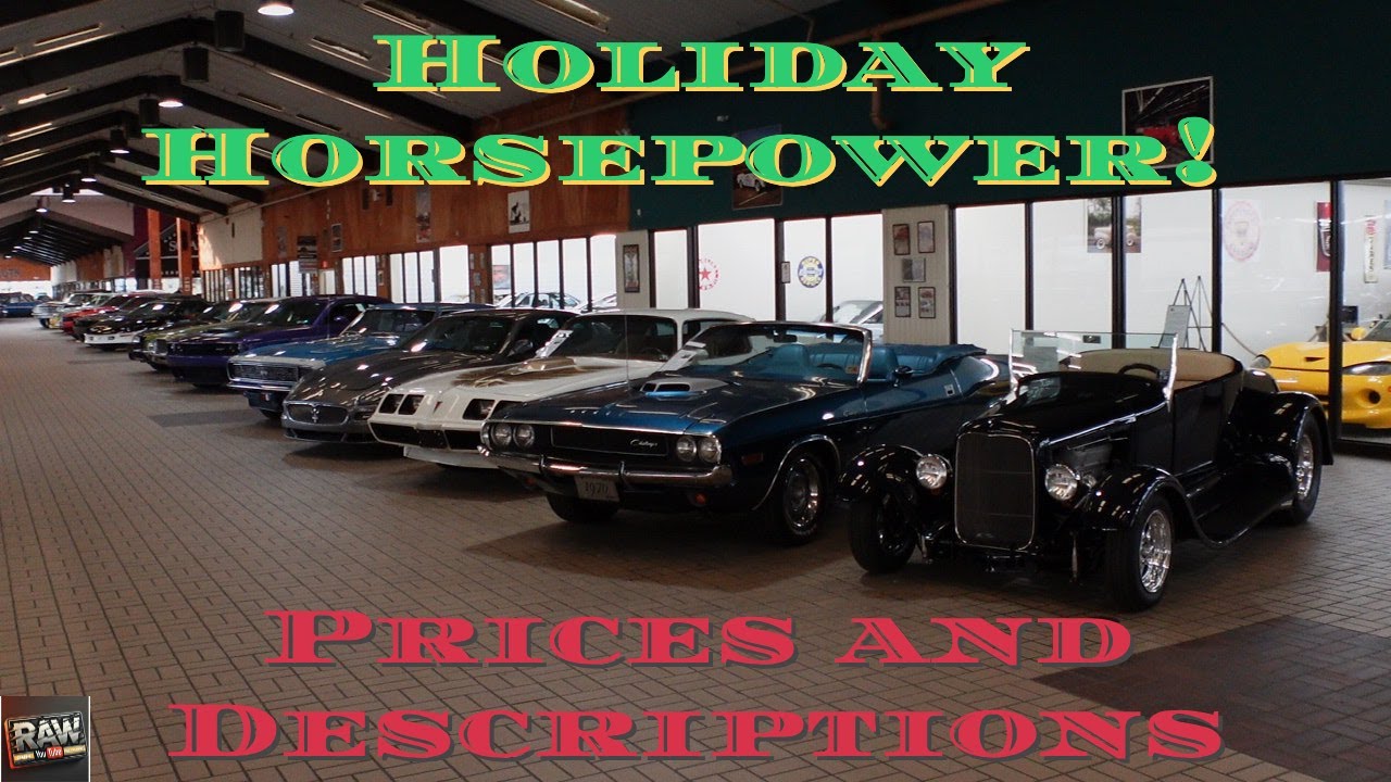 Holiday Magic at the Auto Mall! Stunning Classics on Display.