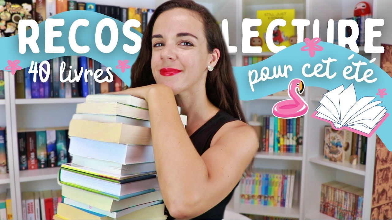 +40 livres PARFAITS pour L'ÉTÉ ☀️