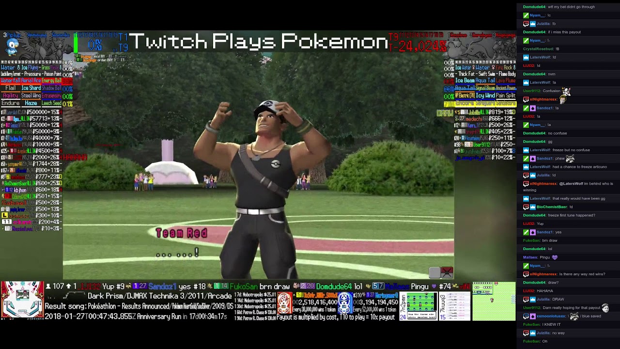 Twitch Plays Pok&eacute;mon Battle Revolution - Matches #105959 and #105960