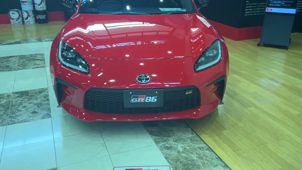 憧れの車「GR86」に乗ってみた【トヨタ会館】