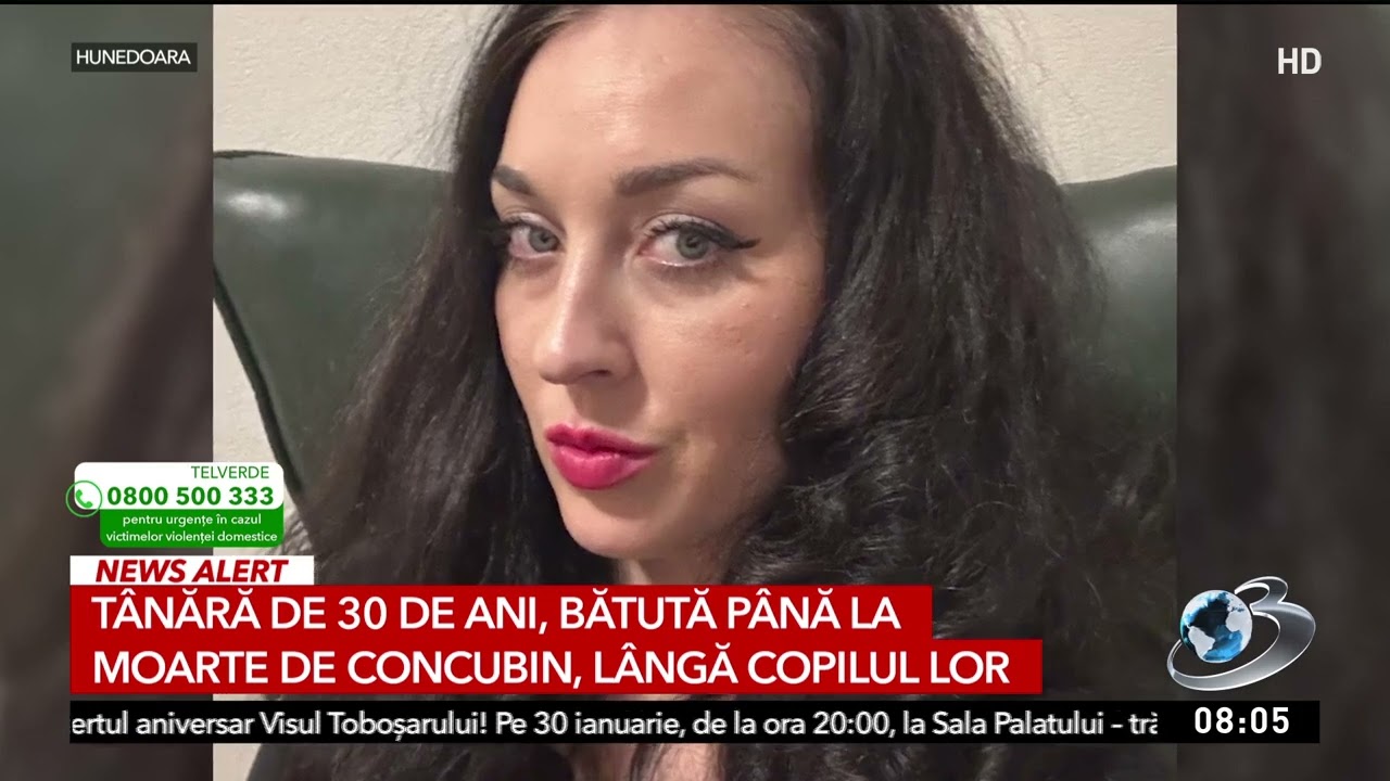 Crimă şocantă în Hunedoara, înainte de Crăciun. O tânără a fost ucisă în bătaie de iubitul ei