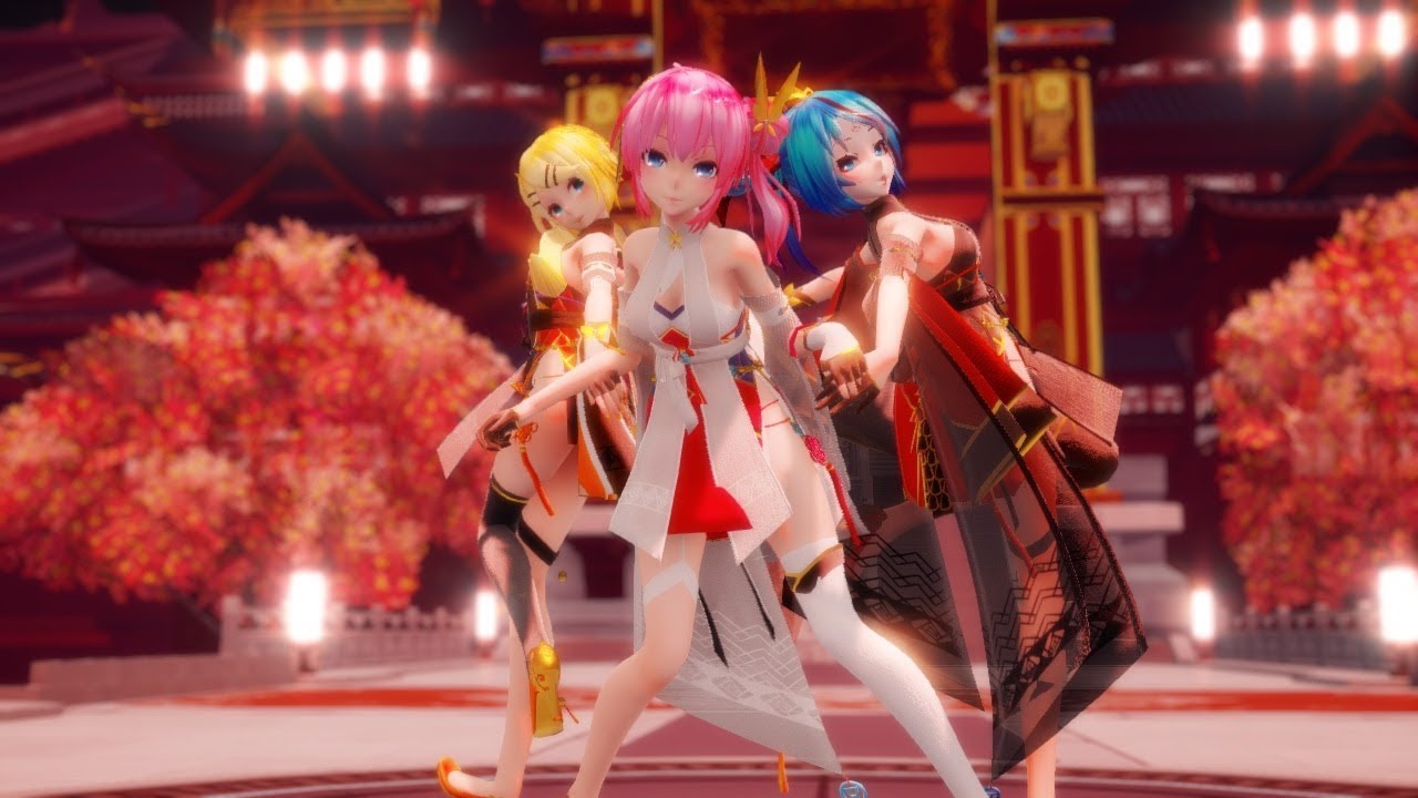 【MMD】 神谕法则 【Luka,Miku,Rin】