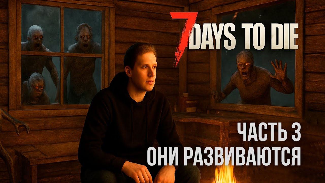 7 Days To Die выживаем на хардкоре + кооператив ЧАСТЬ 3 #100dayschallenge