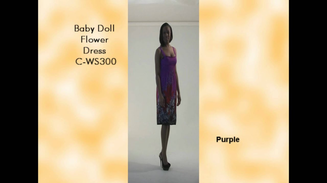 Africa Imports I Baby Doll Flower Dress