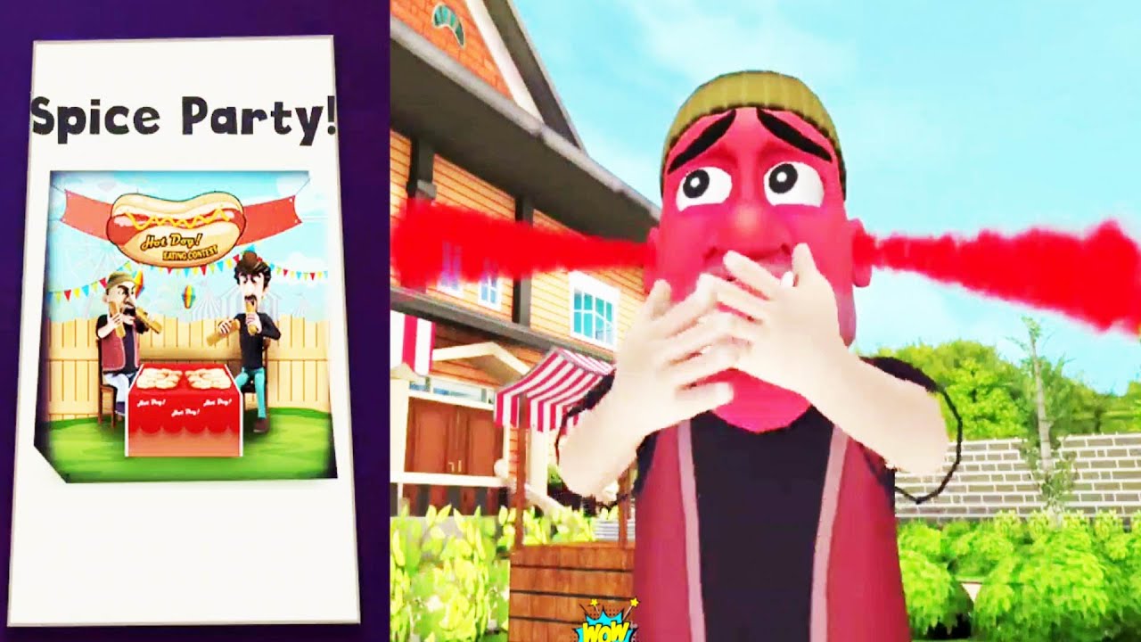 Scary Robber Home clash New Update Spice Party | Scary robber android gameplay walkthrough