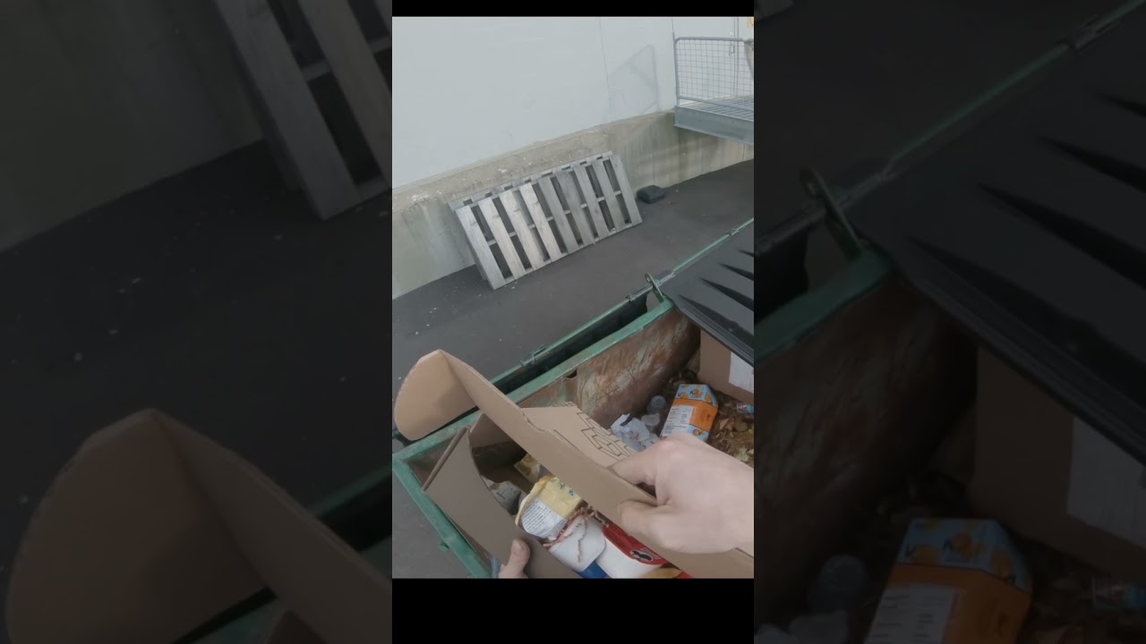 Would you eat food from the dumpster? #dumpsterdiving
