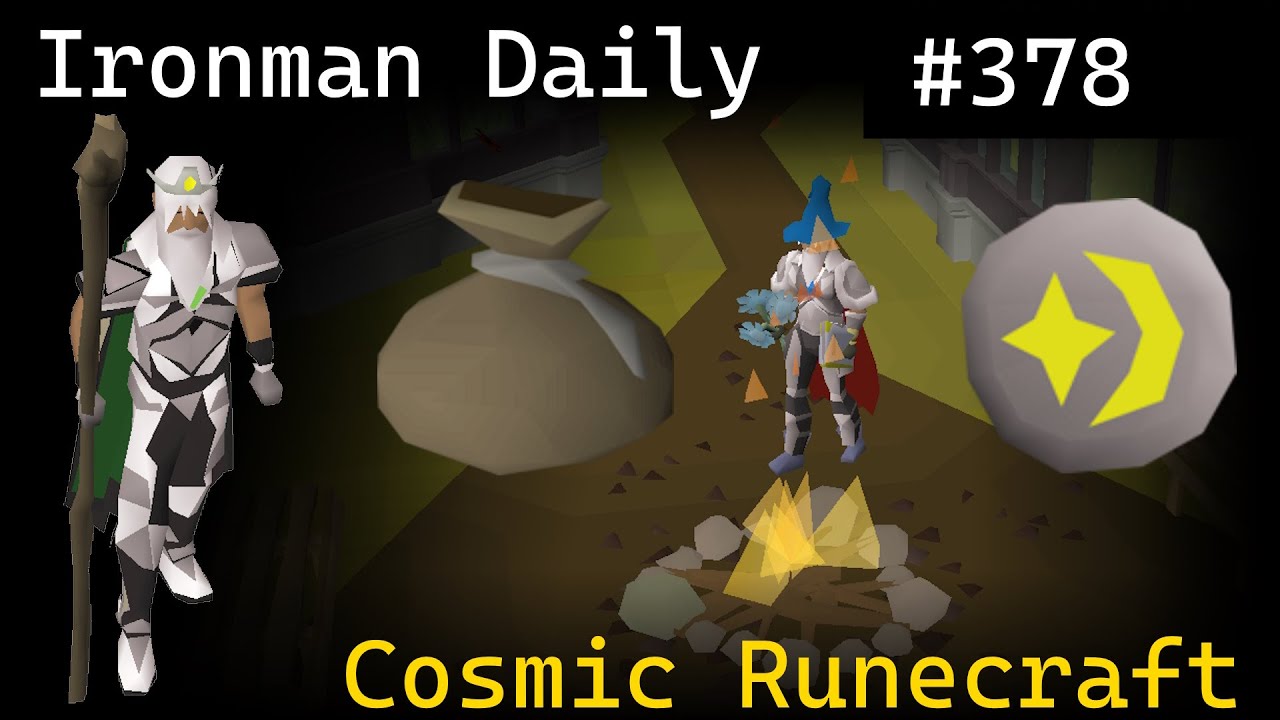 How To Craft Cosmics - Ironman Daily #378