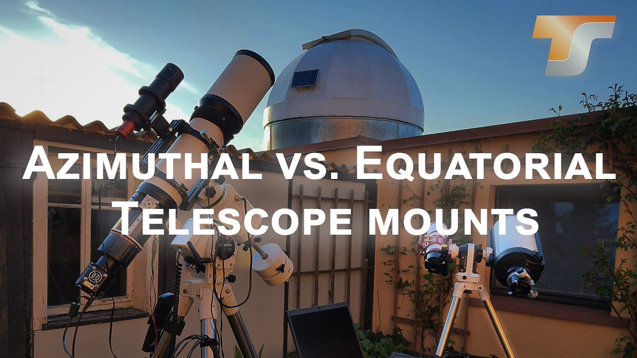 Alt-Azimuth vs. Equatorial Telescope Mounts