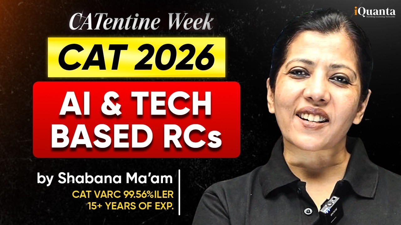 CAT Preparation for Beginners 2026 | AI and Tech Based RC's | VARC | iQuanta