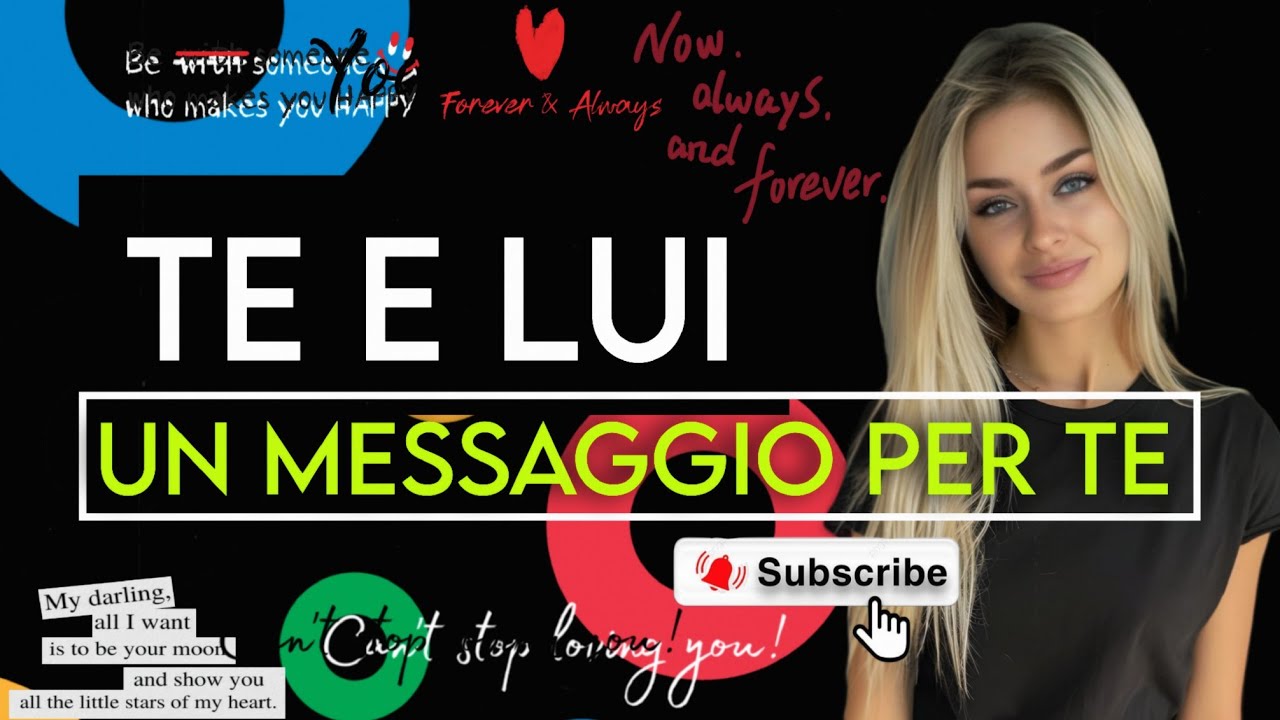 TU E LUI ❣️ UN MESSAGGIO PER TE | TAROCCHI