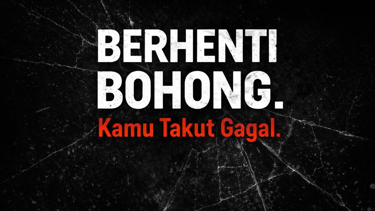 Kamu Bukan Malas, Kamu Cuma Takut Gagal | Motivasi Gen Z