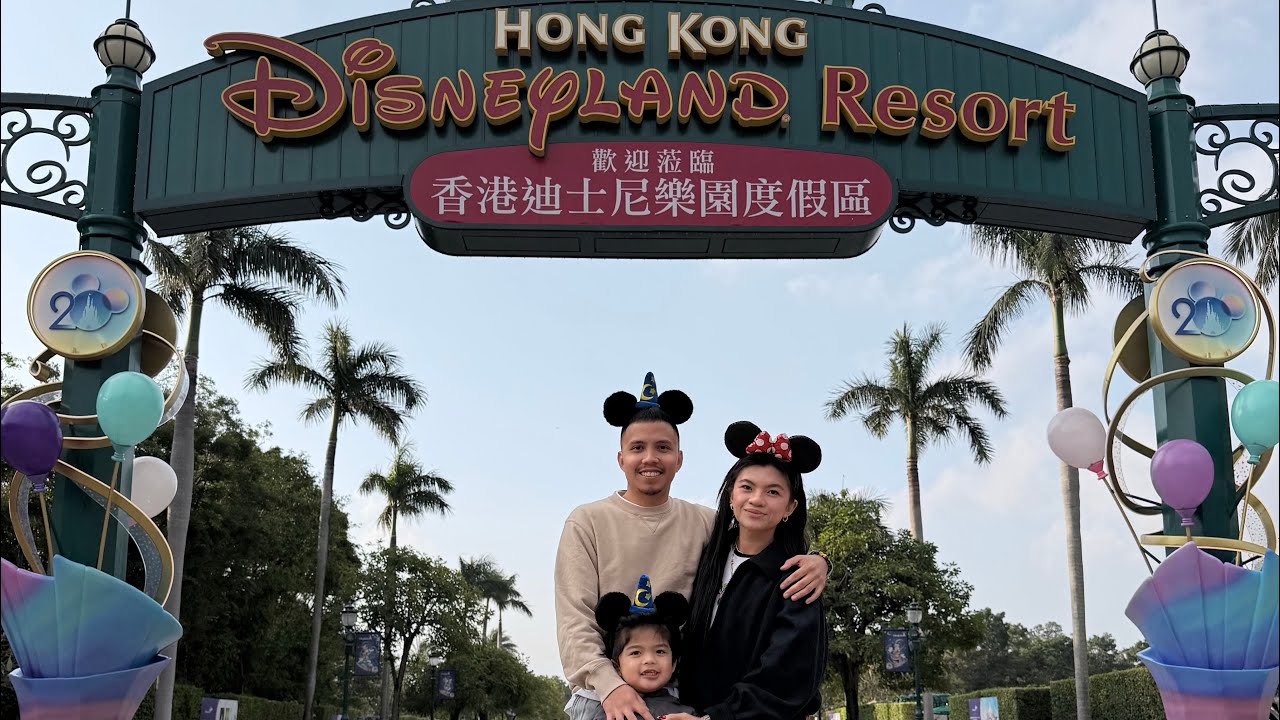 Hong kong Disneyland Vlog | 1st international trip with friends